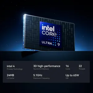 Great Mini PC X7 Ti Core Ultra 9 185Hデスクトップコンピューター1080Pカメラ/Wi-Fi 7/HD-MI 2.1 FRL/DP 2.0/USB4*2,4 x USB A Oculink 4X - Product Image 2