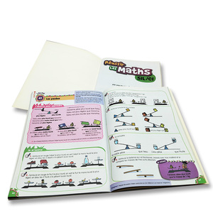 Toptan özel okul eğitim ders kitabı baskı çocuk erken eğitim İngilizce A B C kapaklı kitap baskı - Product Image 5