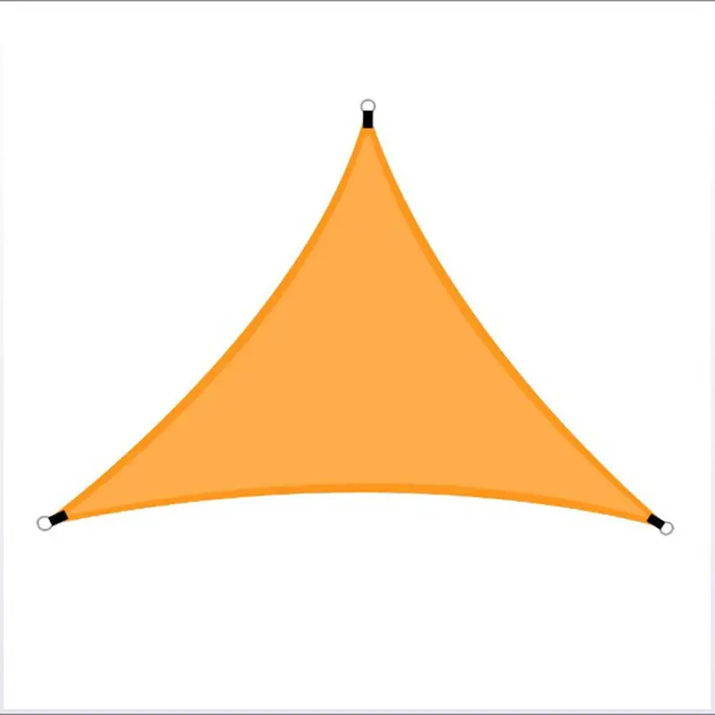 Tenda multifunzione esterna triangolo 3 metri protezione solare tenda da sole paesaggio pieghevole tenda da sole