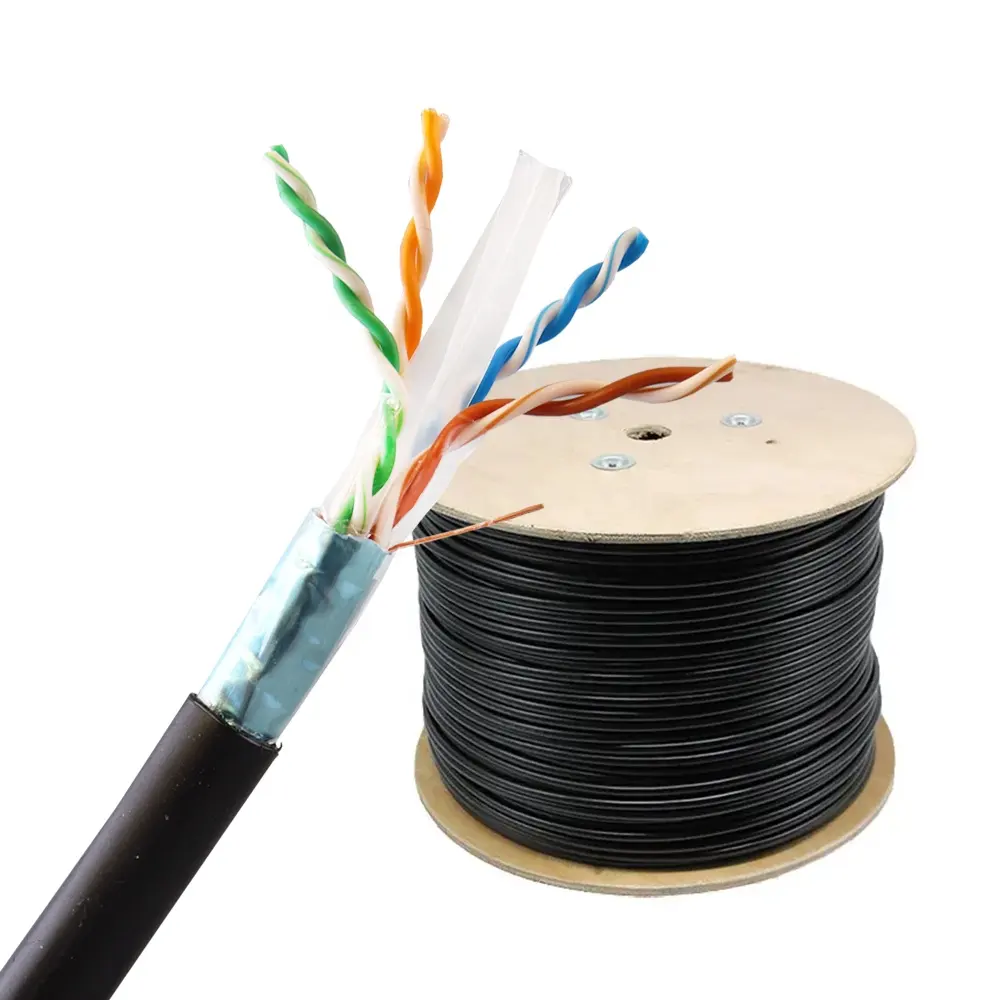 Кабель Ethernet 4PR CMR CMP рейзер FT4 305 м коробка 4p lsoh touret кабель ftp cat 6 наружный 305 м