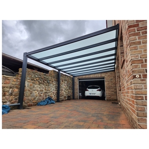 Hollandalı popüler Alu profil polycarbonate duvara monte polikarbonat çatı ile ağır 4X3 Gazebo Gazebo - Product Image 1