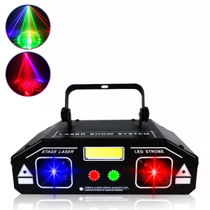 ไฟเวทีเลเซอร์36W RGB ลายแสงแฟลช,โปรเจคเตอร์3 In 1ดีเจงานปาร์ตี้ควบคุมด้วยเสียงสำหรับไนท์คลับ KTV ห้องบอลรูม - Product Image 1