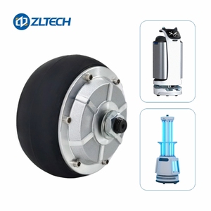ZLTECH CE ROHS ISO9001 4.5inch 24V 8.5A 200W 300RPM 150kg Load 1024 PPR <strong>Encoder</strong> BLDC Hub Motor for Inspection Robot - Product Image 6