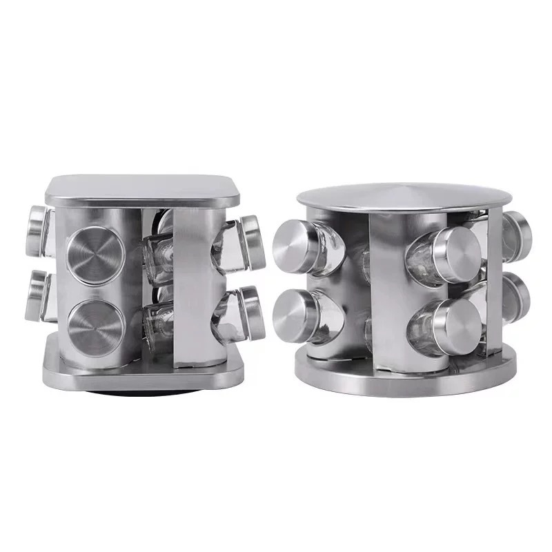 Silver Natural color square disc 8 heads