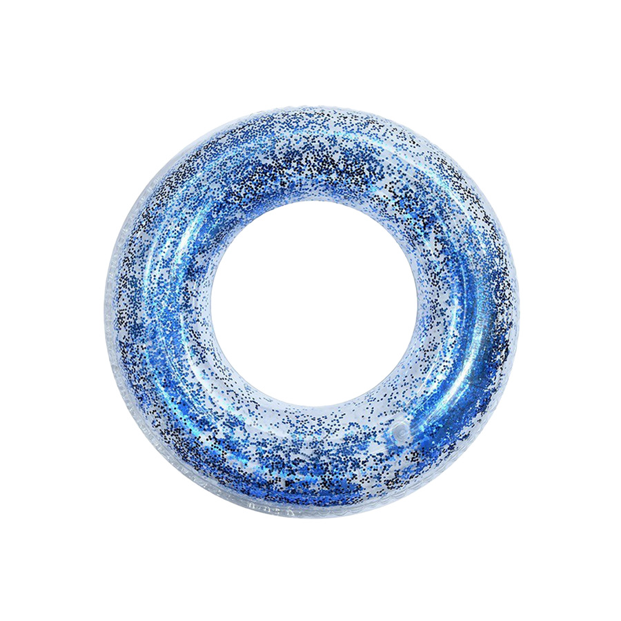 Paillettes bleues entièrement transparentes