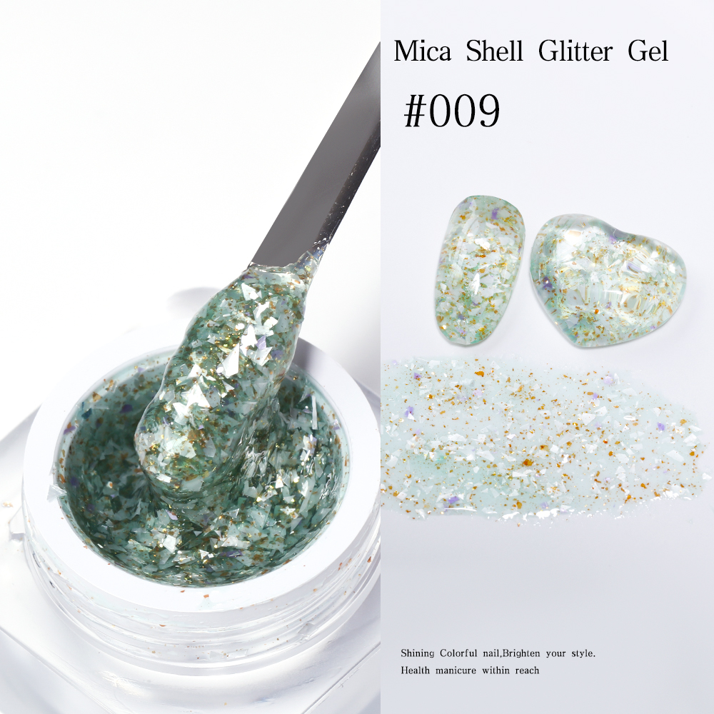 Nouveau gel pailleté#09