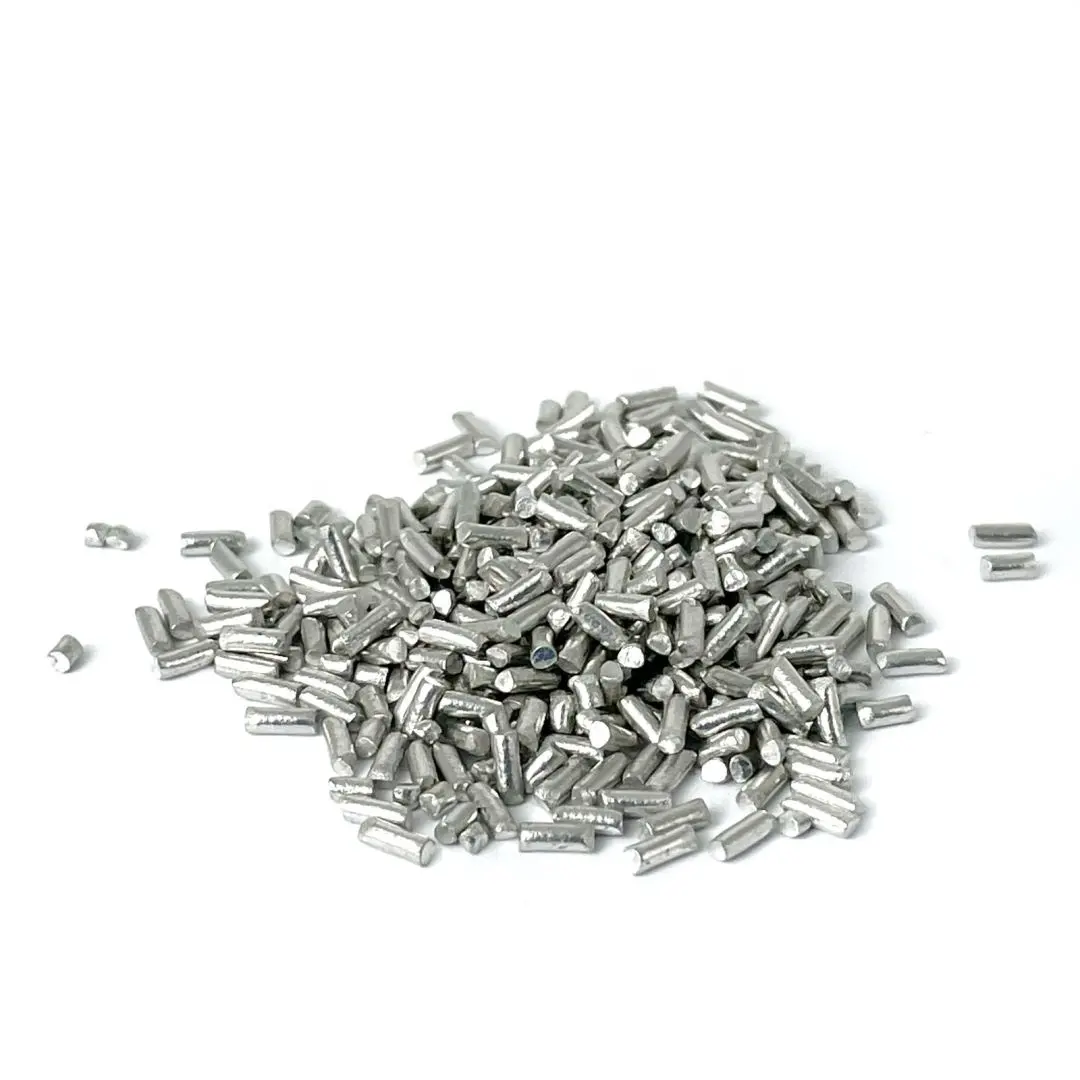 Hoge Zuivere Tinkorrels 99.9% 99.99% Verdamping Tinpellets Korrels Voor Coating