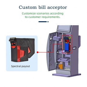 USB Option Open Collector <strong>RS232</strong> <strong>Interface</strong> 12/24V Power 500/1000 Notes Recycler Capacity ITL Spectral Payout - Product Image 5