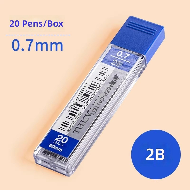 Noyau de plomb bleu-2B de 0,7 mm