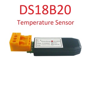 Sensor de temperatura y humedad DS18B20/NTC/AHT20 RS485 integrado Monitor Modbus RTU para pantalla de configuración de Panel táctil PLC - Product Image 4