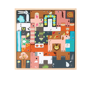 Trẻ Em Của 3D Nhựa Ghép Hình Câu Đố Xây Dựng Khối Giáo Dục Sớm Trò Chơi Đồ Chơi Hoàn Hảo Quà Tặng Sinh Nhật Cho Bé Trai Và Bé Gái - Product Image 6