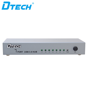 Dtech High Quality 7 <strong>Input</strong> 1 <strong>Output</strong> HUB Support Phone Keyboard Mouse Laptop Printer <strong>Computer</strong> USB 2.0 HUB