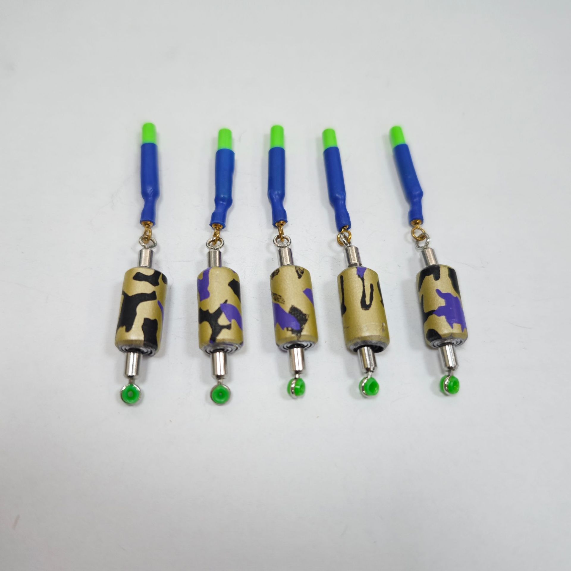 Double-ring camouflage flying lead hardening