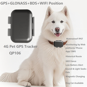 GPS-трекер для домашних животных в режиме реального времени, 4G, водостойкий Android, бесплатное приложение и без подписки, с GPRS GSM Beidou, позиционирование для собак и кошек - Product Image 4