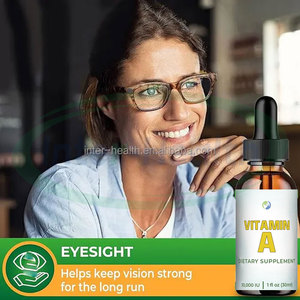 Ausreson OEM Vitamina a Gotas para blanquear los ojos 100mL Suplemento de vitamina para los ojos de calidad alimentaria a granel Gotas de vitamina líquida - Product Image 2