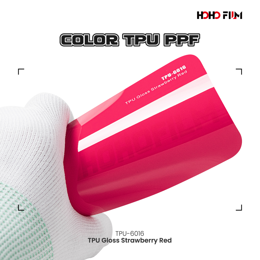 TPU Brillo Rojo Fresa