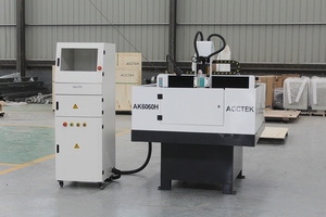 6060重型Atc数控刳刨机金属三轴Atc金属雕刻机械数控刳刨机AK6060C - Product Image 6