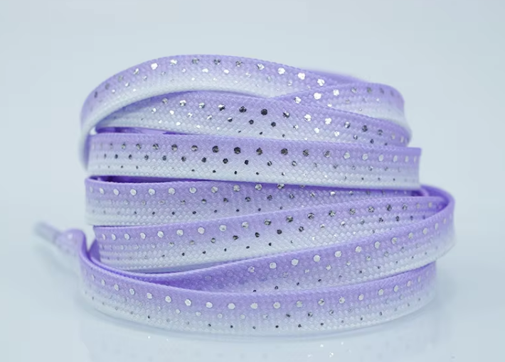 Dégradé violet argent chaud