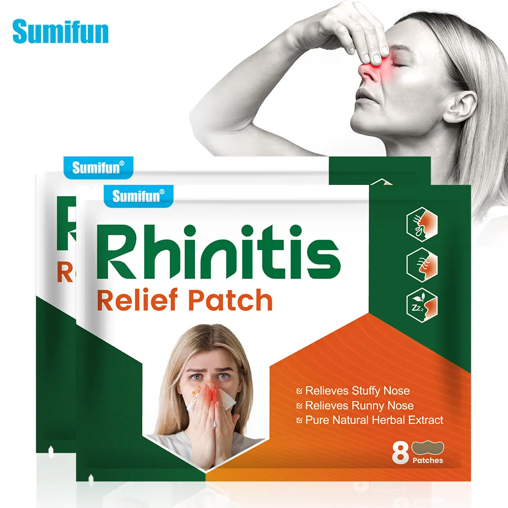 Nuevo producto Sumifun Herbal Rinitis Relief Patch Body Health Care para la rinitis