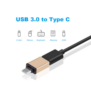Mini convertidor tipo C Usb 3,1 macho a Usb 3,0 hembra Otg adaptador conector carcasa de Metal para teléfono móvil portátil - Product Image 2
