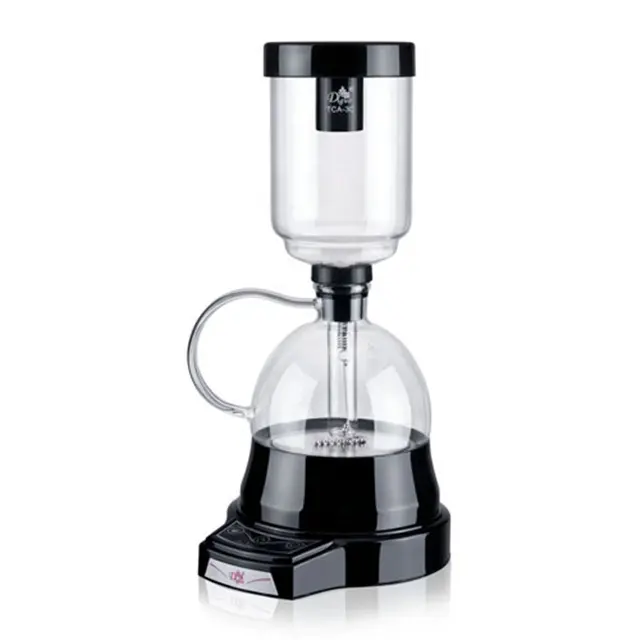 Diguo 2 в 1 стекло сифон кофеварка полу автоматическая электрическая сифонная кофеварка для семейного пользования