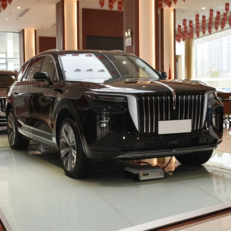 좋은 가격 빠른 6 7 좌석 새로운 Ev Suv 600km Hongqi EHs9 E-hs9 새로운 중고 전기 자동차 성인 차량