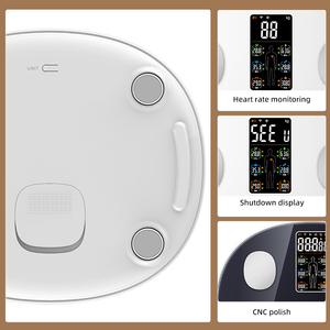 Độc Đáo Xách Tay Thông Minh Cơ Thể Chất Béo Quy Mô Cho Bluetooth Kỹ Thuật Số BMI Phân Tích Sức Khỏe Ứng Dụng Điều Khiển Mô Hình Rắn 180Kg Cho Văn Phòng Sử Dụng - Product Image 2