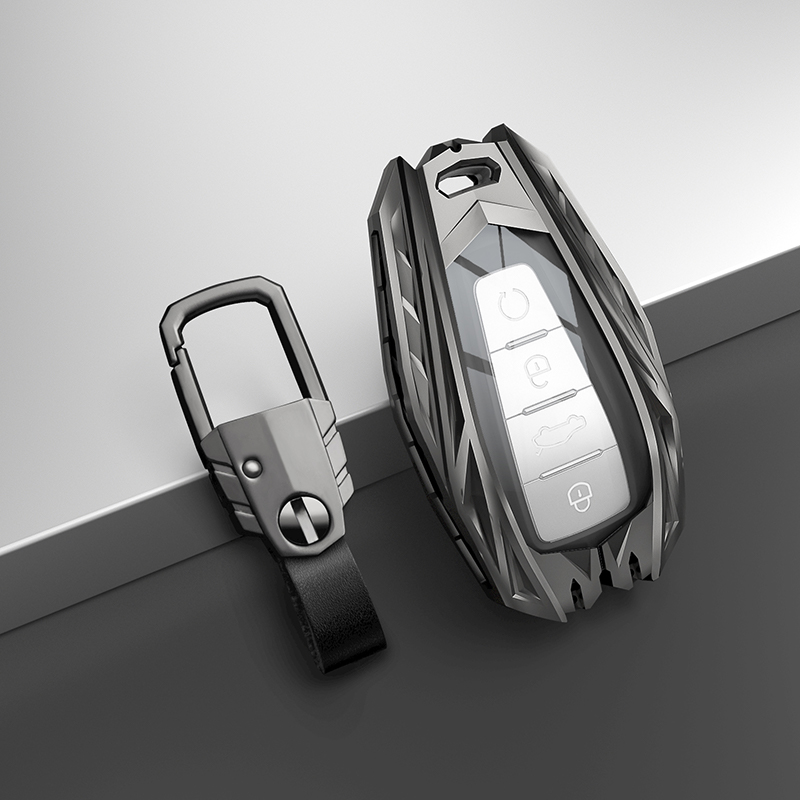 C gunmetal + porte-clés