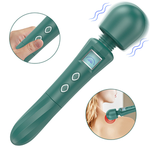 Lotusif mới xách tay AV lớn Cây Đũa phép rung cơ thể massage dính nhiều chế độ rung cơ thể phụ nữ với đầu linh hoạt - Product Image 1