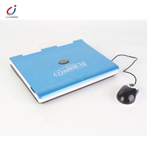 Chengji bilingue learning machine baby early educational led screen computer toy apprendimento inglese arabico bambini laptop con mouse