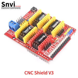 CNC 3D yazıcı parçaları Reprap kalkan V3 gravür makinesi Arduino geliştirme kurulu için A4988 step Motor sürücü genişletme kartı