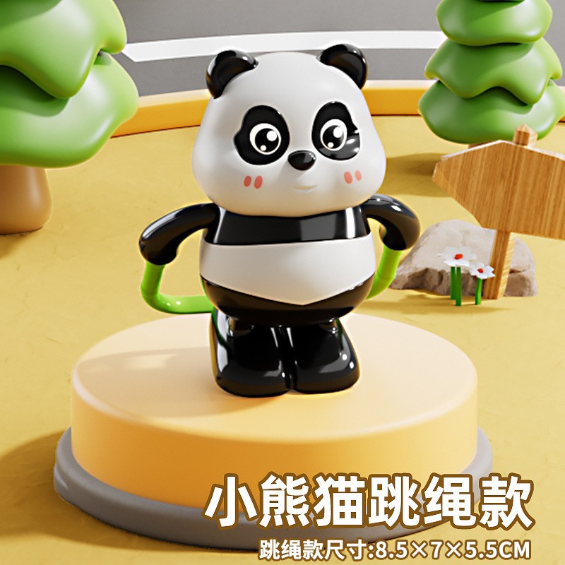 2508 panda saltador de cuerda en espiral
