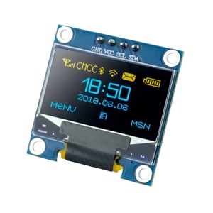 0,96 Zoll OLED I2C IIC-Anzeige modul 12864 128x64 Pixel SSD1306 Mini-selbst leuchtende OLED-Bildschirm platine für Arduino Raspberry Pi