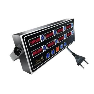 Kommerzieller digitaler 8-Kanal-Küchentimer Metall Elektronisches Restaurant und Hauskoch-Timer mit Alarm antrieb - Product Image 2