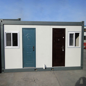 Conjunto de 40 casas de contêiner modular portátil, equipamento de luxo do pé para venda