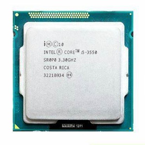 Intel Core I5 3550/sr03.3 için GHz 6M dört çekirdekli işlemci 77W Stock LGA1155 ürün kategorisi CPUs stokta masaüstü için