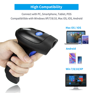 NETUM L8 L8BL Escáner QR de mano Lector de código de barras 2D Lector de código de barras inalámbrico Lecteur Code Barre Escáner de código de barras de almacén portátil - Product Image 6