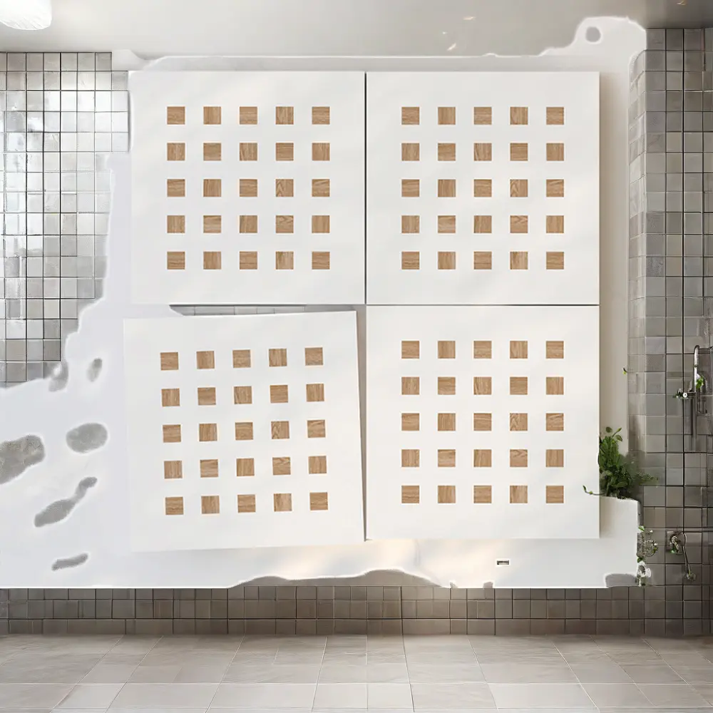 Carreaux de sol décoratifs bon marché mat 300*300mm série rétro carreaux de mur de salle de bain carreaux de sol motif cuisine