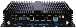 Elsky Pentium 3825U 4025U 4558U Mini PC DDR3 4LAN 6COM Mini computadora de escritorio Thin Client X86 Linux Mini PC industrial sin ventilador - Product Image 5