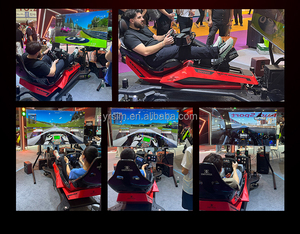 Renixsim Coin-Operated Force Feedback Car Racing Simulator Cockpit Sim Racer Training Experience <strong>Machine</strong> - Product Image 3