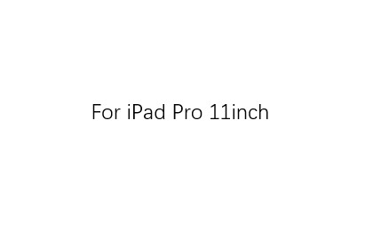 สำหรับ iPad Pro 11นิ้ว