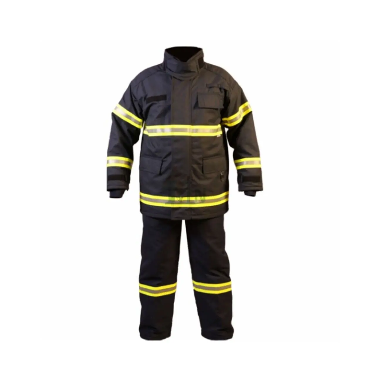 NFPA 1971 CE EN4694層アラミドノメックスIIIAネイビーブルー消防士ターンアウト消防スーツ
