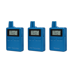 RC2402 Mini Wireless Handheld Walkie Talkie Set 5km Digital GMRS 2W Ausgangs leistung 4G Frequenz bereich für Reiseleiter Duplex - Product Image 2