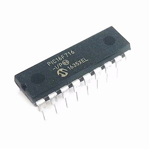 集積回路PIC16F716 PIC16F716-IPパッケージDIP-18フラッシュメモリICチップ - Product Image 1