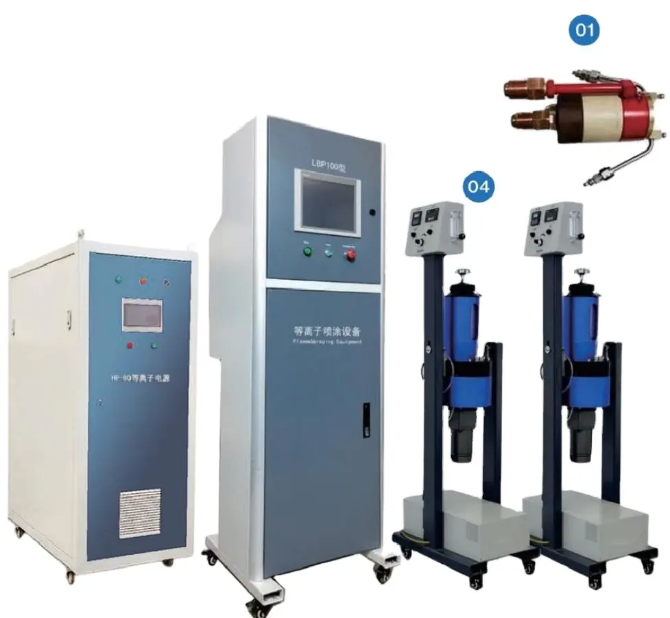 Equipo de plasma de recubrimiento térmico/máquina de recubrimiento por pulverización de plasma PLC