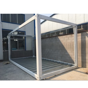 Caja de acero, contenedor de construcción, modular, 20 'x 8', casa, Marco contenedor prefabricado Shandong - Product Image 1