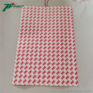Esneklik elektrikli ısıtma poliimid PI film ısıtma elemanı pedi boyutu 220*320mm ve delik - Product Image 3