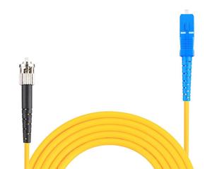 SHFO-SCT FTTH单工SC-ST UPC连接器跳线3.0毫米引入电缆，用于光纤跳线单模SM通信电缆 - Product Image 6