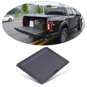 Gran oferta de accesorios para vehículos 4runner ISUZU D MAX cubierta de cama de camión plegable de aluminio de alta calidad