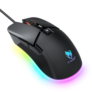 Mouse da gioco con luce da corsa Multi - DPI 7D RGB con luci di scorrimento per Computer con luce Anti-scivolo - Product Image 1